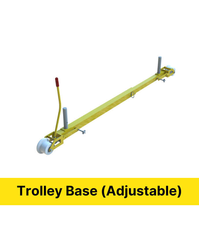 Scaffolding Railway Track Trolley