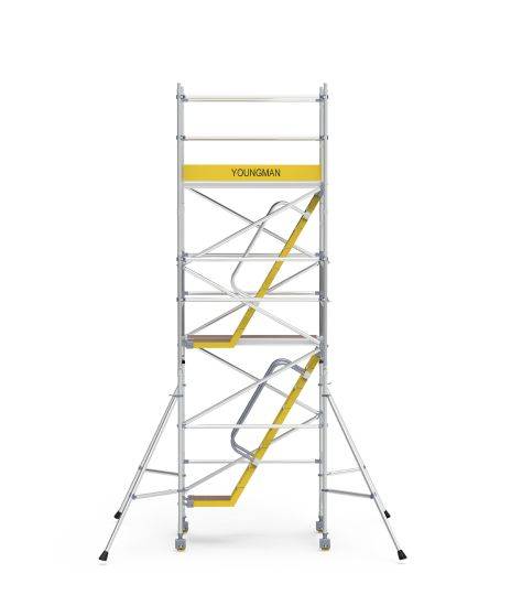 Heavy Duty Aluminum Stairway Scaffold Towers - XO Range 