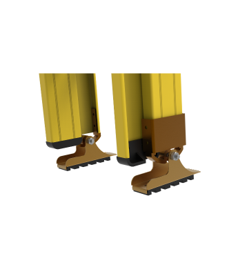 FRP (Fiberglass) Wall Support Extension Ladder