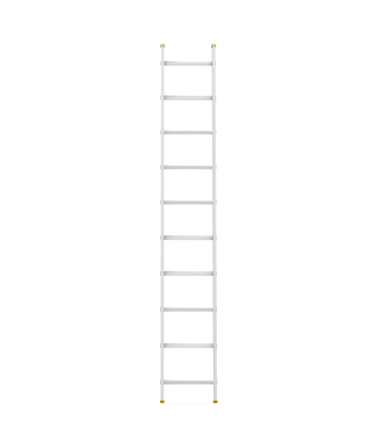 Aluminum Wall Support Straight Ladder