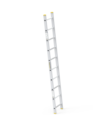 Aluminum Wall Support Straight Ladder
