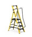 FRP (Fiberglass) Heavy Duty Ladder Y-Access Megastep - Work Platform