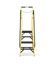 FRP (Fiberglass) Heavy Duty Ladder Y-Access Megastep - Work Platform