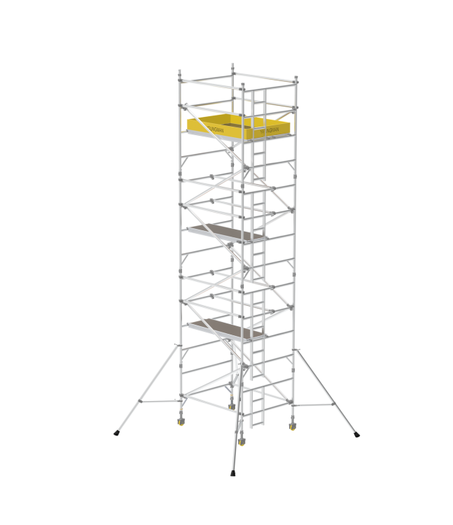 Lightweight Ladderspan Aluminum Scaffolding Tower- XO Range