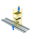 SCAFFOLDING RAILWAY TRACK TROLLEY